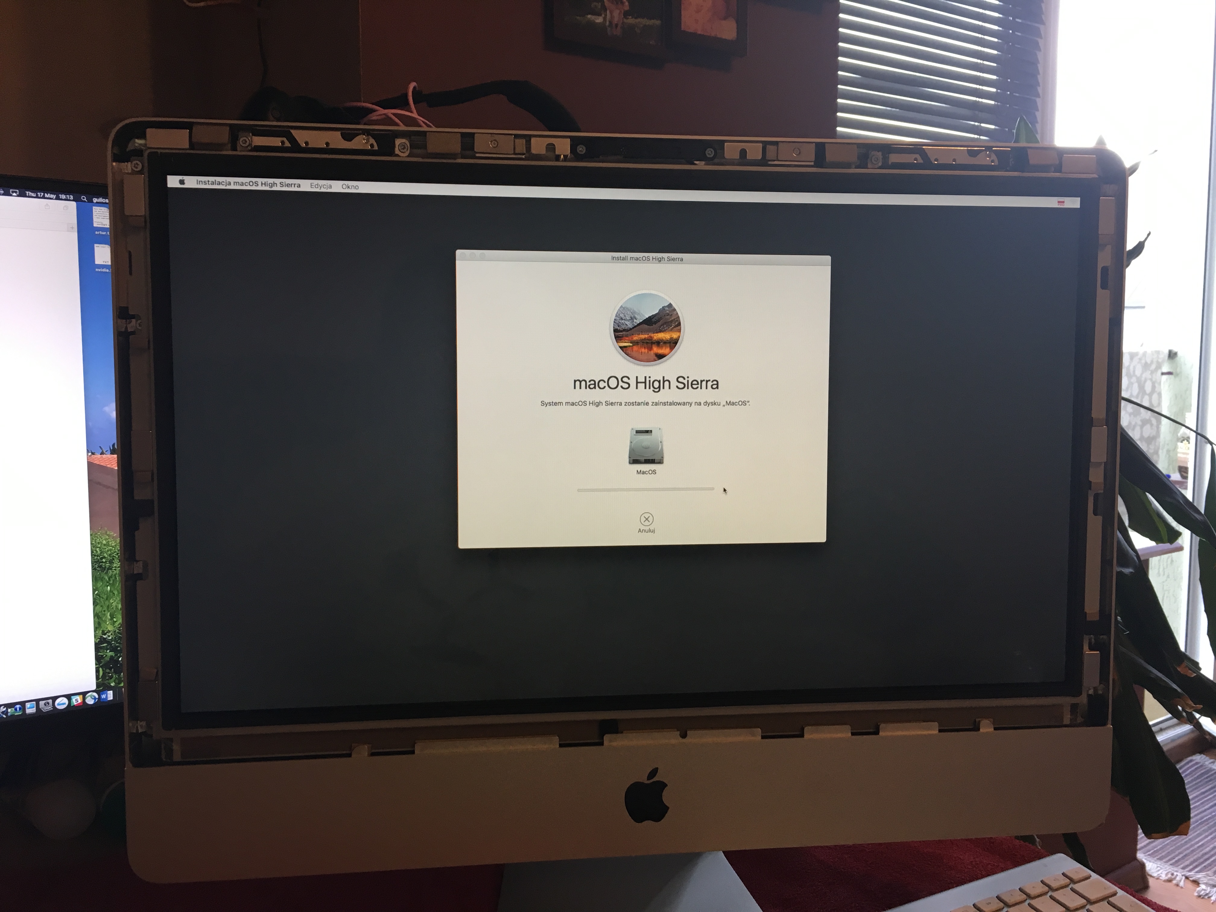 iMac 21,5 – wymiana dysku oraz rozbudowa pamięci RAM